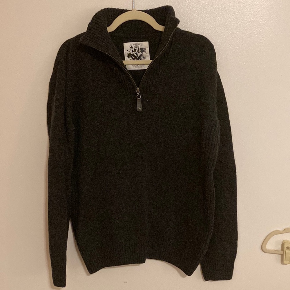 Barbour chunky 1/2 zip sweater